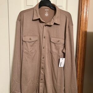 Sonoma Tan Button-Up Shirt